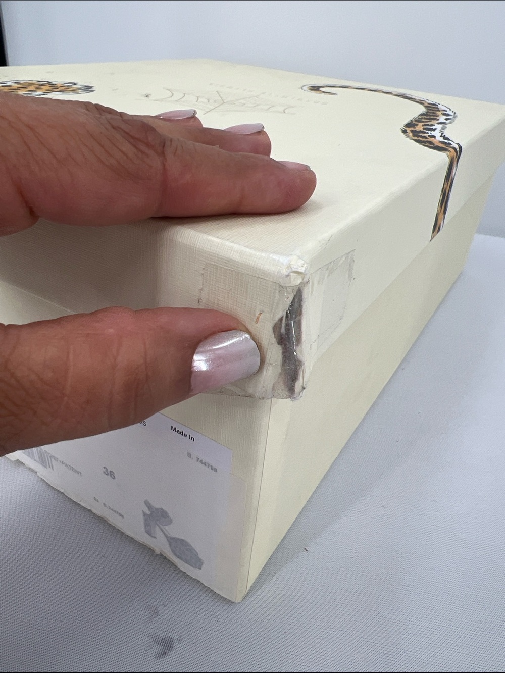 Charlotte Olympia EMPTY Shoe Box and Dust bags - Picture 8 of 9
